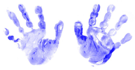 baby handprint - 14668090