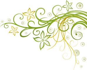 Frühlings- und Sommerranke