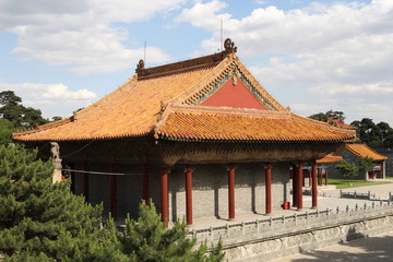 Fototapeta na wymiar Chiński świątyni