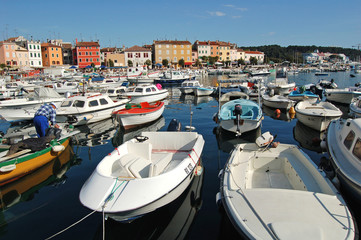 Boats on the Mediterranean