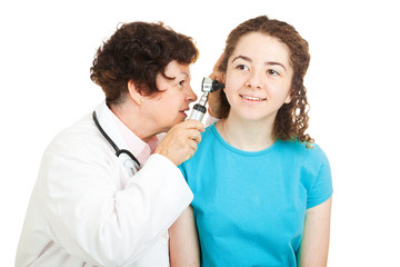 Teen Medical - Checking Ears