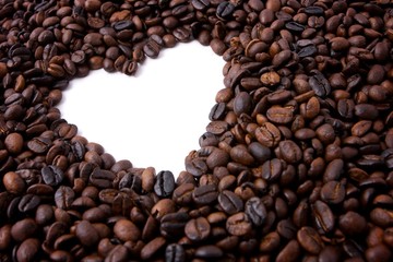 coffee valentine frame background