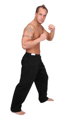 kickboxer man