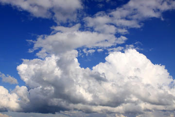 Blauer Himmel,Abstrakt