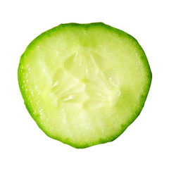 Green Cucumber Slice