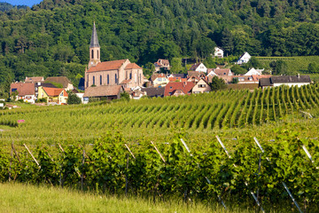 Fototapeta na wymiar Eguishem, Alsace, France
