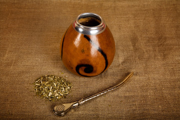 Argentinean Calabash with Bombilla