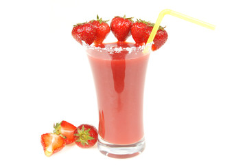 Strawberry cocktail