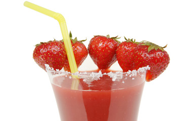 Strawberry cocktail