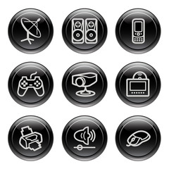 Black button for icon 21