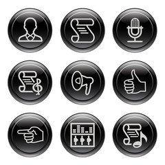 Black button for icon 31