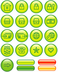 E-Commerce Icon Set (Vector)