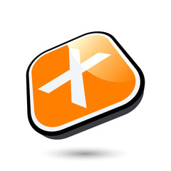 buchstabe x kreuz zeichen