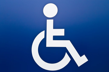 Disabled sign