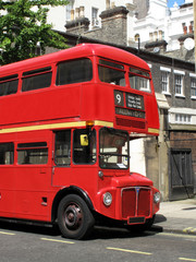Naklejka na ściany i meble London Double Decker Bus