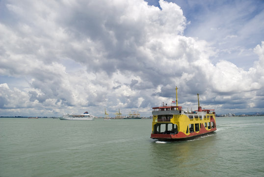 The Penang Ferry Boat