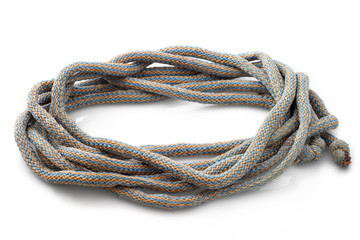 rope isolated on white