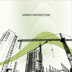 under construction background