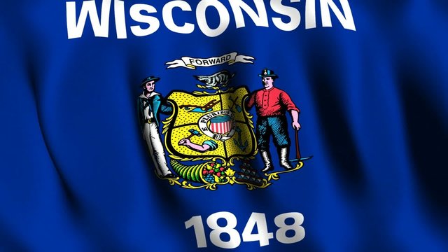 Wisconsin (US) Flag