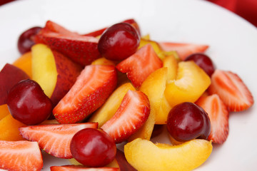 Obstsalat,Früchte