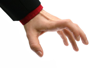 gierige Hand