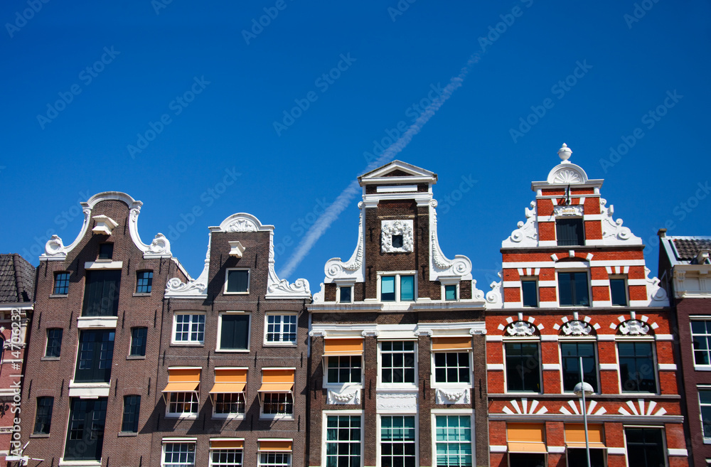 Wall mural Amsterdam Houses