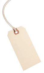 Blank Paper Tag