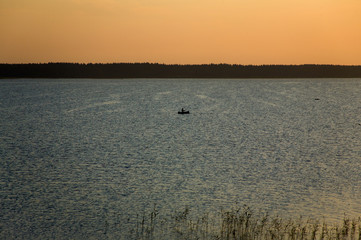 Through the lead lake