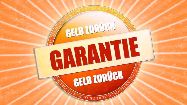 geld zur&uuml;ck garantie