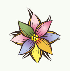 Fototapeta premium vector flower