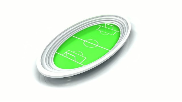 Stade foot 3D