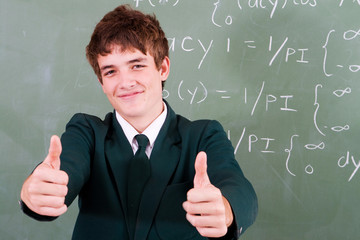 positive highschool teen