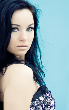 Cold beauty