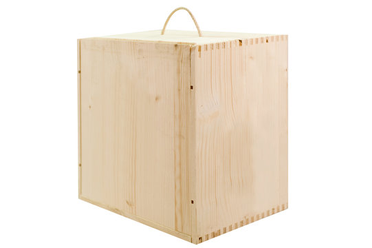 Scatola legno con manici