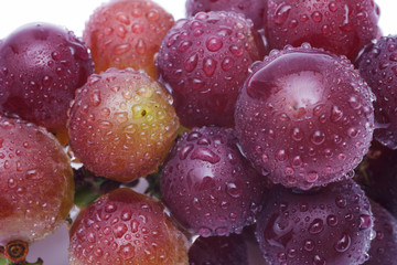 beautiful fresh grapes