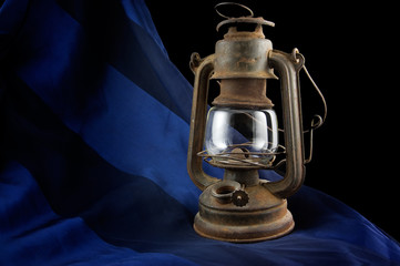 Old miner lamp