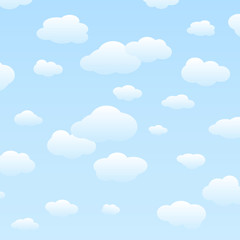 sky and clouds vector