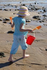 Enfant sur la plage