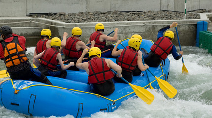 rafting