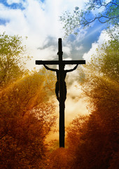 Jesus Crucifixion, symbol of God's love to people