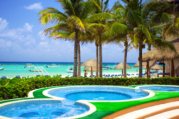 tropical beach