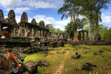 Wat Bayon (Angkor Wat) - Siam Reap - Cambodia / Kambodscha