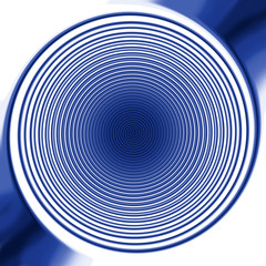 spirale blu