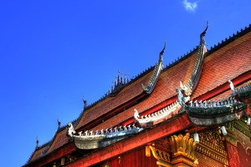 Obraz premium Temple in Luang Prabang, Lao / Laos