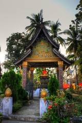 Fototapeta na wymiar Świątynia w Luang Prabang, Lao / Laosie