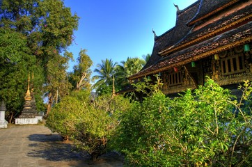 Temple in Luang Prabang, Lao / Laos
