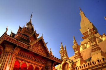 Fototapeta premium Pha That Luang - National Monument - Vientiane - Laos