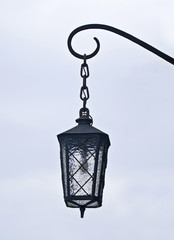 Fototapeta na wymiar Old lantern in the street