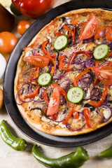 Hot pizza