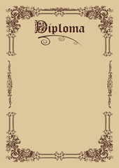 Diploma - Universidade - Escola -Finalista